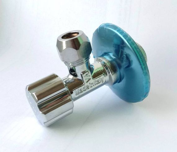 C406281 Кран вентильний для сантехприладів Ø1/2" х 3/8" VA Albertoni srl | Зображення 1
