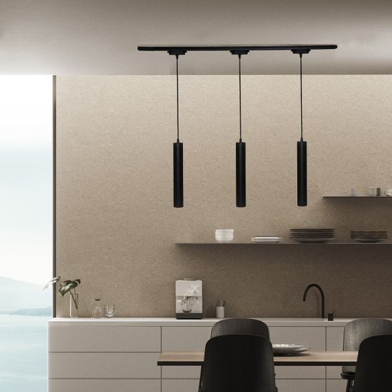 Подвесной трековый светильник в стиле лофт MSK Electric Tube NT 3522