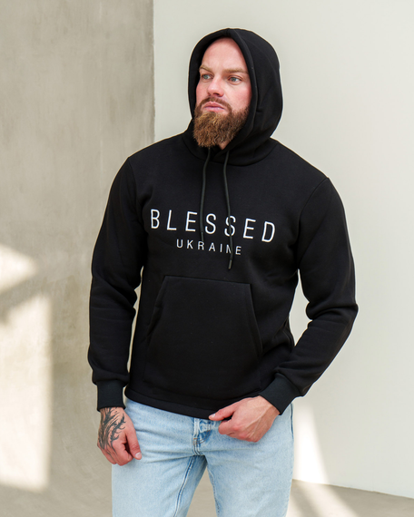 Худі Blessed чорне S XL | Зображення 5