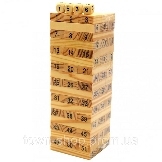 Развивающая настольная игра "NUMBER TOWER" укр. NT-01U | Зображення 2