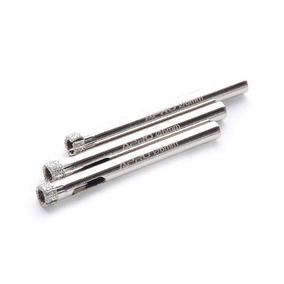 Свердло трубчасте з алмазним напиленням 6 мм (3 шт. у пачці) APRO 8303131