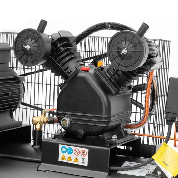 Компресор STORM, 380 В, 10 aтм, 500 л/хв INTERTOOL PT-0013 | Зображення 3