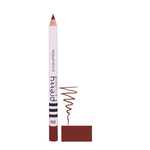 Контурный карандаш для губ Pretty By Flormar 202, Light Nougat