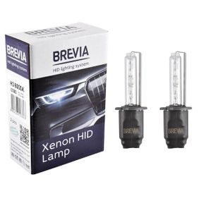 12360 BREVIA Автолампа H3,6000K,85V,35W PK22s KET,(2шт.) XENON