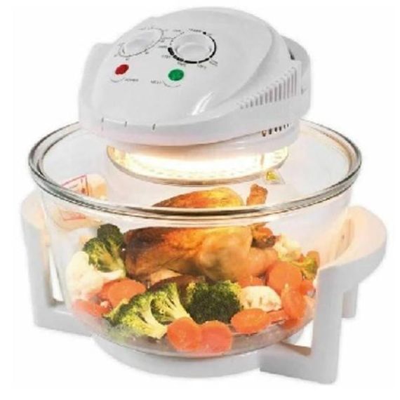 Повітряна фритюрниця 14л 2400Вт Gold Diamond TK09907 Біла