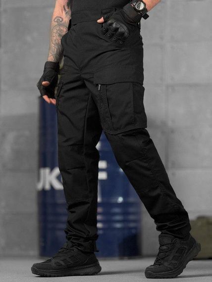 Тактичні штани mantana чорні ВТ5054 | Зображення 1