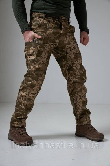 Штани Soft Shell Піксель ЗСУ SKMilitary | Зображення 3