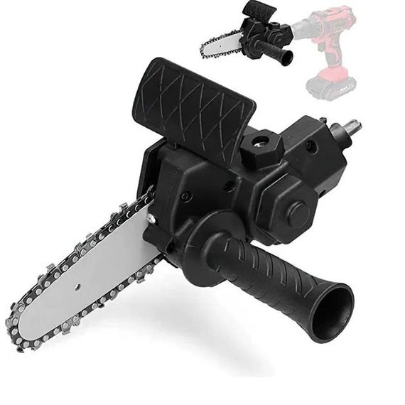 Насадка цепная пила 4 дюйма (10см) для дрели или шуруповерта | Зображення 5