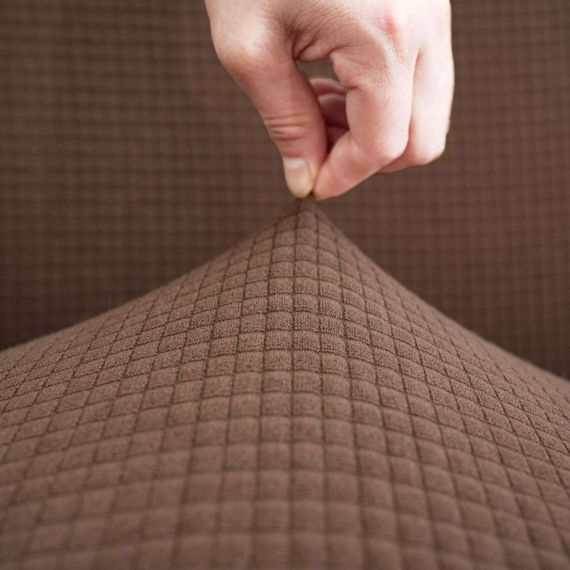 Чохол на диван-книжку Corn Fleece коричневий Love You | Зображення 1