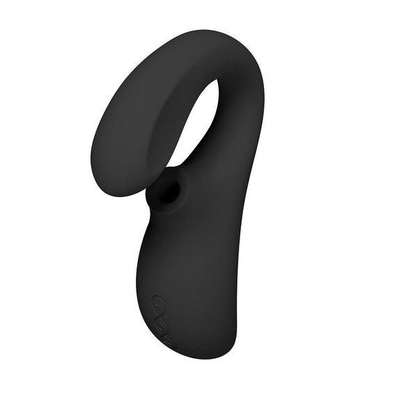 Кліторально-вагінальний звуковий стимулятор LELO Enigma WAVE Black | Зображення 3