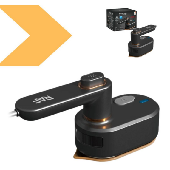 Праска дорожня портативна RAF, Ручна парова праска Чорна   знижка | Зображення 1