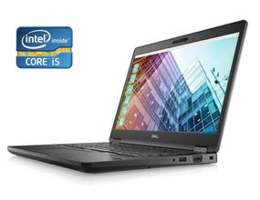 Ноутбук Dell Latitude 5491 / 14" (1920x1080) IPS / Intel Core i5-8400H (4 (8) ядра по 2.5 - 4.2 GHz) / 16 GB DDR4 / 250 GB SSD / Intel UHD Graphics 630 / WebCam б/у