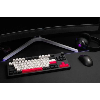 Клавиатура Lorgar KBP70TKLW Wireless TKL Mechanical Pro UA Black/Red (LRG-KBP70TKLW-BK-US) | Зображення 1