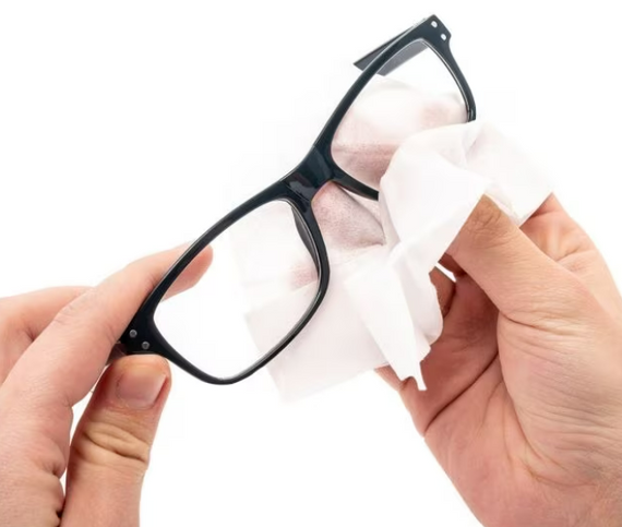 Салфетки для протирки очков, стекла, зеркальных элементов, панелей в авто, экранов гаджетов, 52 шт.