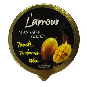 Массажная свеча L'amour Sparkling Mango золотая, 70 мл sexstyle