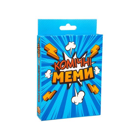 Настольная игра Strateg Комические Мемы развлекательная укр 30317 | Зображення 1
