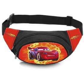 Сумка-бананка дитяча з принтом Тачки Блискавка МакКвін поясна сумка для хлопчика (4561)