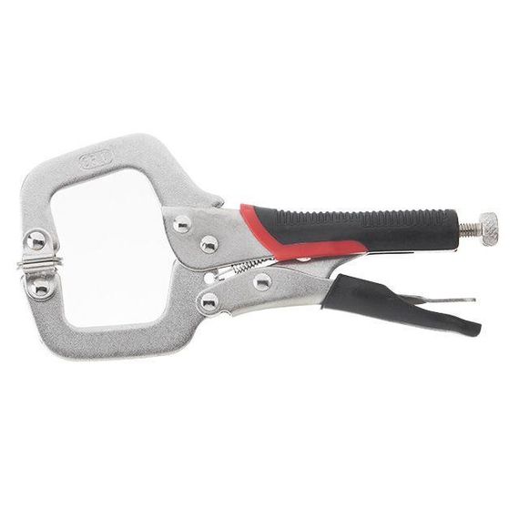 Кліщі затискні C-type 150 мм, Cr-V INTERTOOL UT-52051