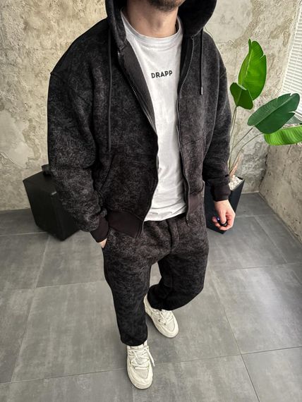 Костюм утеплений зіп худі/штани DRAPP | Зображення 4