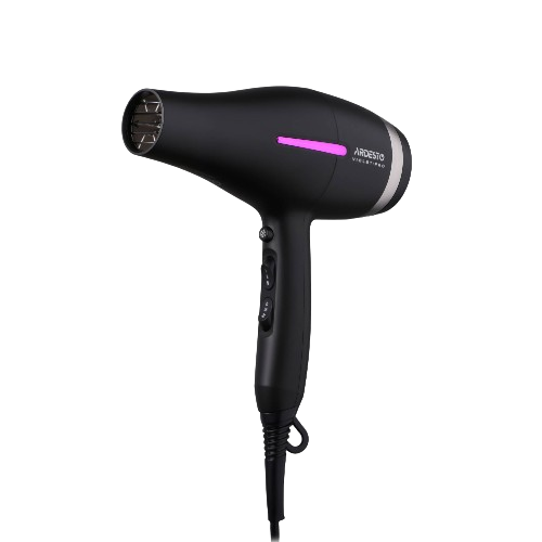 Фен для волосся 1850-2200W (2 швидкості/3 темпер.режими/дифузор) чорний HD-Y223PRO Violet PRO Ardesto | Зображення 2