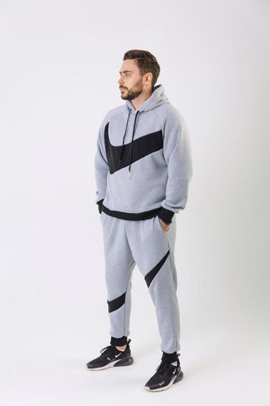 Чоловічий спортивний костюм Nike сірий | Зображення 2