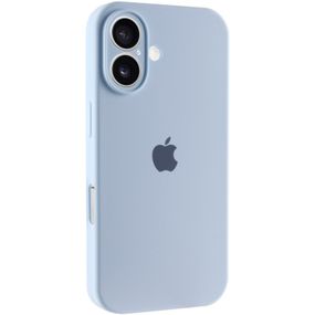 Чохол Silicone Case Full Camera Protective (AA) для Apple iPhone 16 Plus (6.7") Блакитний / Sweet Blue
