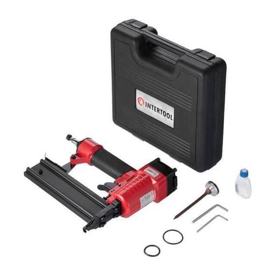 Степлер пневматичний для цвяхів 15-50 мм INTERTOOL PT-1603