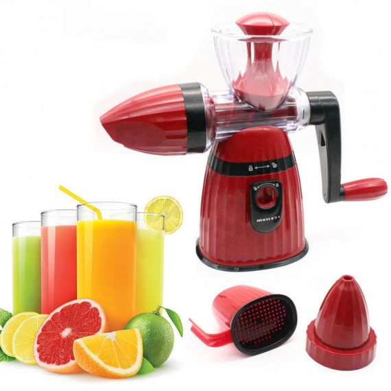 Соковыжималка Meileyi Manual Juice LMY662. Цвет: красный | Зображення 2