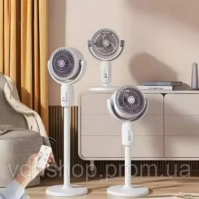 Підлоговий вентилятор LY-960 з 5 режимами, таймером та регулюванням висоти Midsummer