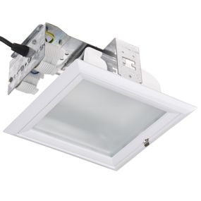 Светильник потолочный врезной  DL-13W/2x13W WH