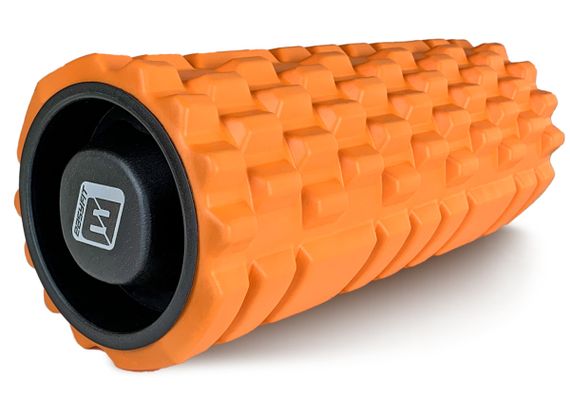 Масажний ролик EasyFit Grid Roller 33 см v.1.1 Помаранчевий (EF-2020a-OR)