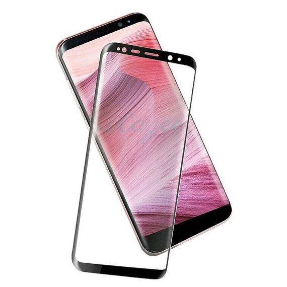 Захисне скло 3D на весь екран для Samsung Galaxy S8 Plus | Зображення 1