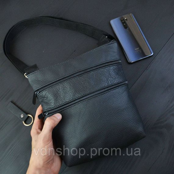 Деловая сумка мессенджер, Сумки-мессенджеры почтальонки, Сумка кожаная мужская кросс боди HD-73 | Зображення 4