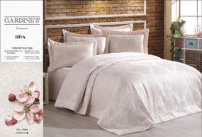 Покривало Gardines Diva 240х260 см. пудрове
