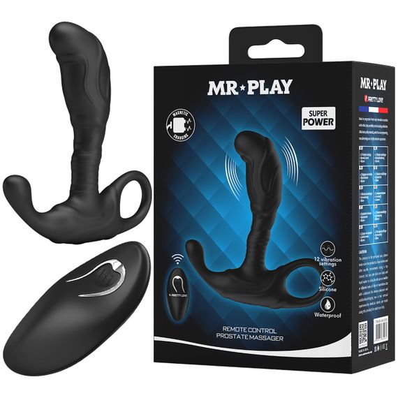 Масажер простати - Mr.Play Remote Control Prostate Massager Sex Aura