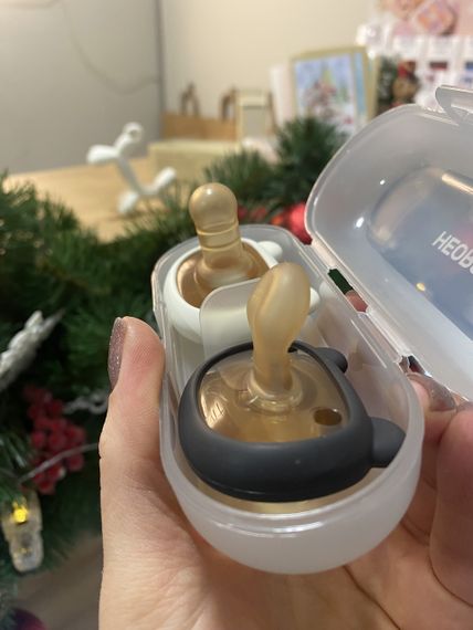 Пустушки Heorshe ортодонтичні день/ніч 3+ міс | Зображення 2