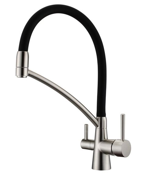Кухонний змішувач Fabiano FKM 31.10 Inox Black 8231.403.0058