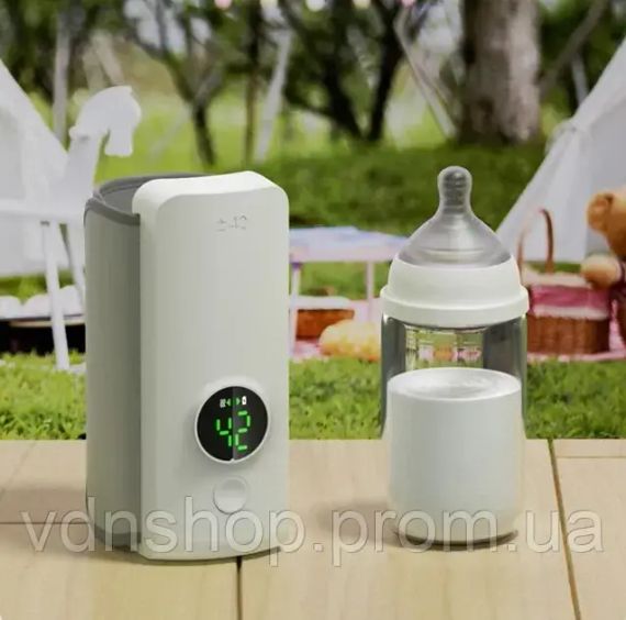 Компактний портативний підігрівач для пляшечок Bottle Warmer 6L з контролем температури від USB