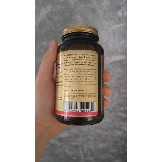 Мікроелемент Кальцій Solgar Calcium Magnesium with Vitamin D3 150 Tabs | Зображення 2