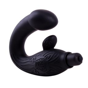Массажёр простаты Chisa Black Mont P-Spot Perineum Massager с вибрацией, черный Sex Aura