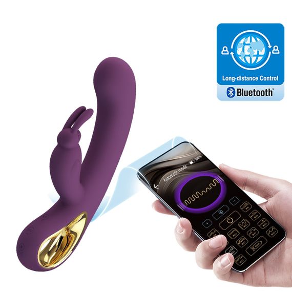 Смарт вібратор серії Pretty Love - Liam purple, BI-014420HP Sex Aura | Зображення 5