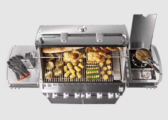 Газовий гриль Weber Summit S-670 GBS, нержавіюча сталь | Зображення 3