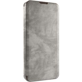 Кожаный чехол-книжка Belora для Samsung Galaxy A06 Black Gray