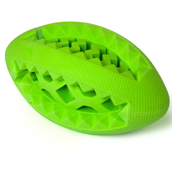 Іграшка для собак Flamingo Foam Dina Rugby, 13 см, зелений