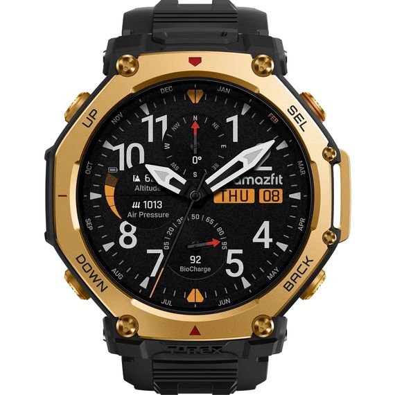 Смарт-годинник Amazfit T-Rex 3 Pro 48mm W2444OV5N Black Gold (1170957) | Зображення 1