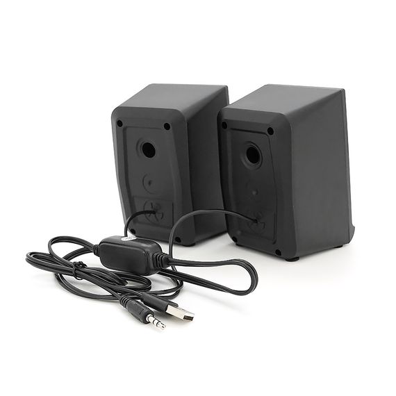 Колонки 2.0 JEDEL S-578 USB+3.5mm, 4" 2x3W, 90Hz-20KHz | Зображення 2