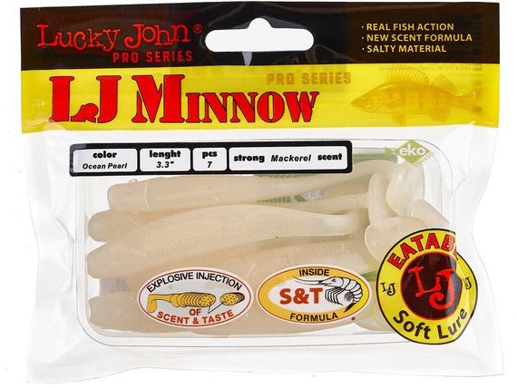 Виброхвосты 3,3" LJ Лаки Джон MINNOW ПЛАВАЮЩИЙ 143-033 | Зображення 1