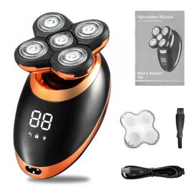 Бритва 5 в 1 VGR V-316 Водонепроницаемая Аккумуляторная С LED дисплеем