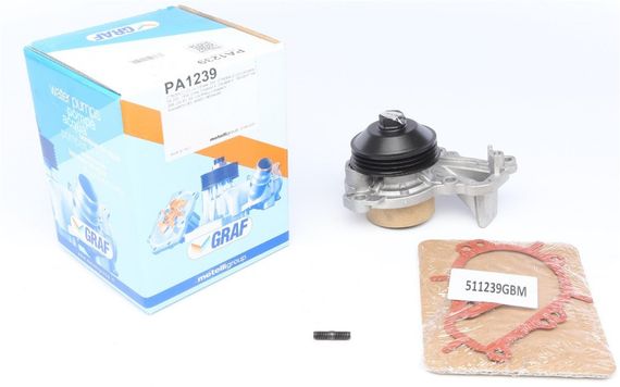 Помпа воды Citroen C1 C3 C4 Cactus Peugeot 208 308 1.0 1.2VTi 12- Opel Corsa 19- R B 6 лоп 3кан  PA1239