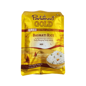 Індійський рис басматі Екстра довгий  Голд 1кг Parliament 8906097331565